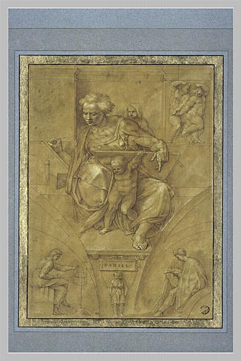 Le prophète Daniel, d'après la voûte de la Chapelle Sixtine_0