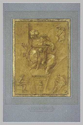 Le prophète Daniel, d'après la voûte de la Chapelle Sixtine_1