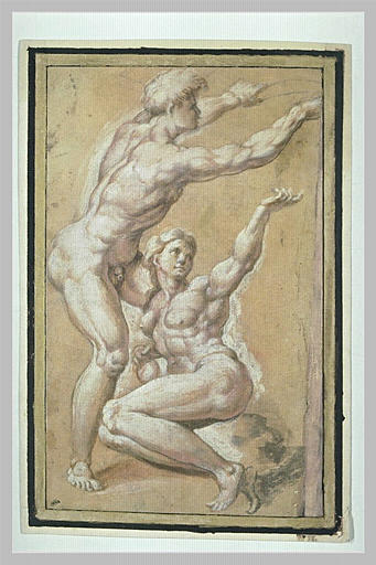 Copie d'après Le Péché originel, Cappella Sistina_0