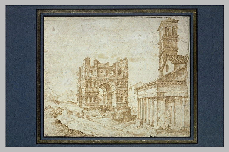 Temple de Janus et l'église de San Giorgio in Valabro à Rome_0