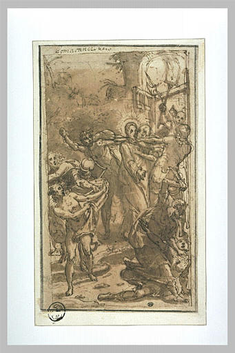 Baiser de Judas ; L'arrestation du Christ ; saint Pierre tranchant ..._0