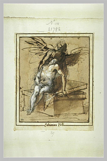 Le Christ de pitié soutenu par un ange_0