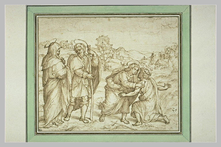 La Rencontre du Christ avec saint Jean-Baptiste_0