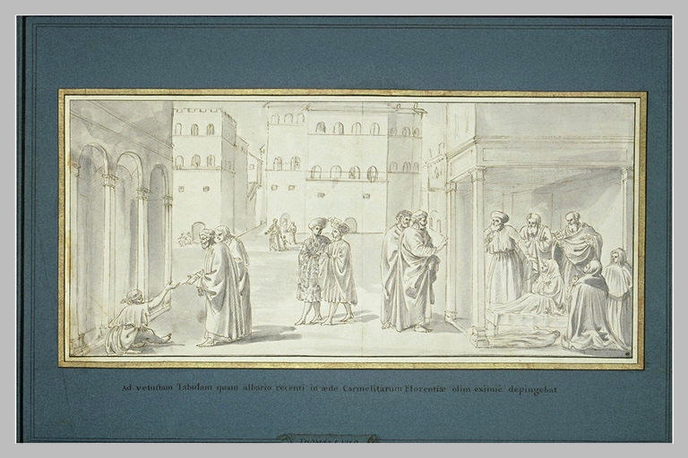 Les apôtres opérant des miracles_0