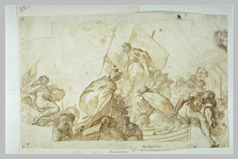 Le patriarche de Venise bénissant la mer_0
