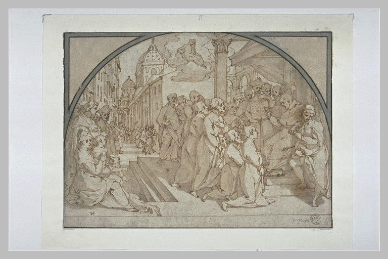Ardingo, évêque de Florence donne sa protection aux fondateurs des Servites_0