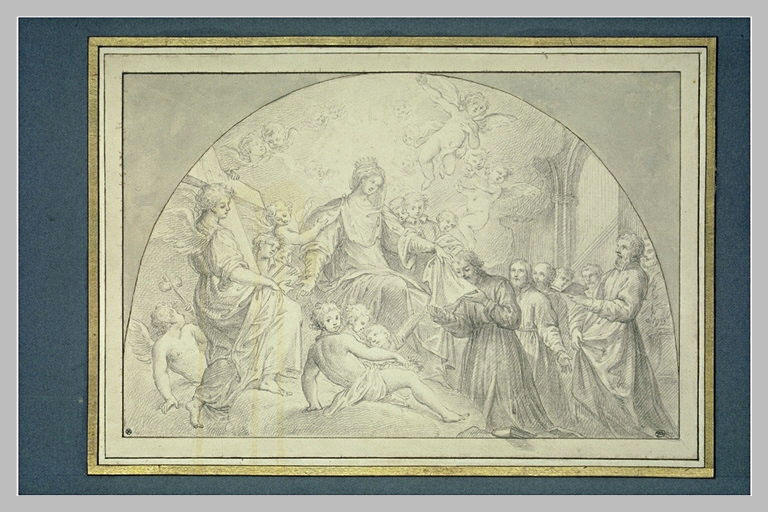 La Vierge apparaît aux fondateurs de l'ordre des servites_0