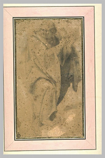 Jeune-homme drapé, de trois-quart vers la droite, détournant le regard_0