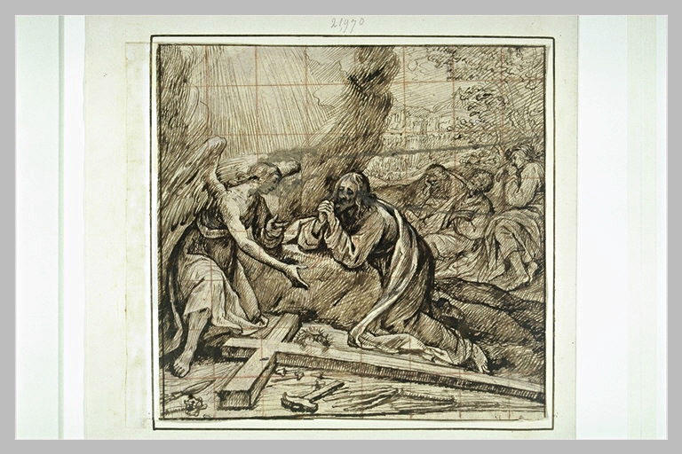 Apparition de l'ange à Jésus dans le Jardin des Oliviers_0