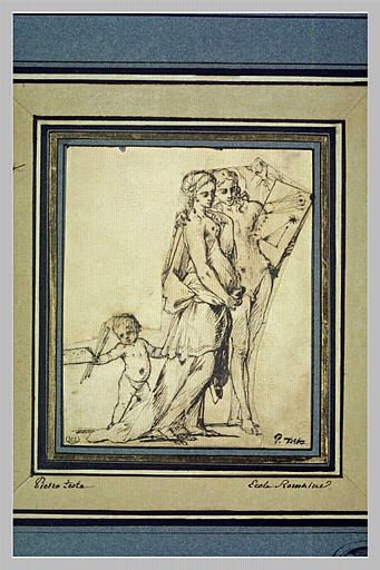 Allégories de la Peinture et de la Géométrie_0