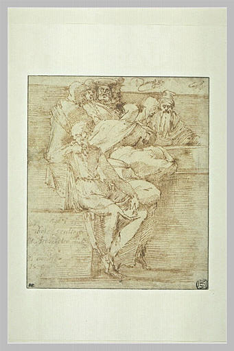 Huit figures drapées_0