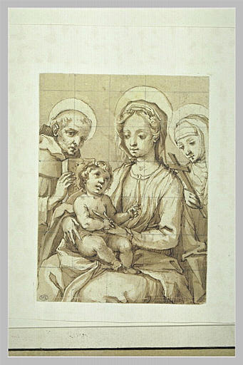Vierge à l'Enfant avec sainte Catherine et saint Bernardin de Sienne_0