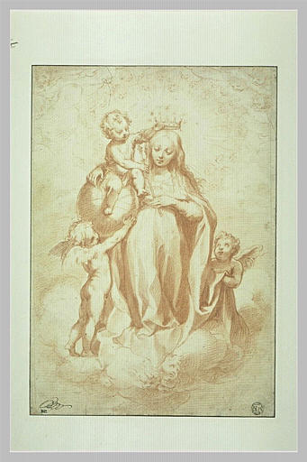 La Vierge couronnée par l'Enfant_0