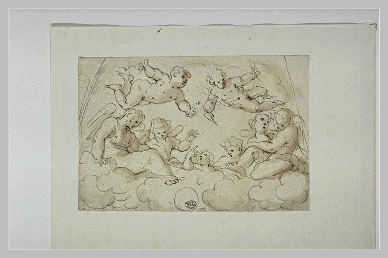 Choeur d'anges portant des clous_0