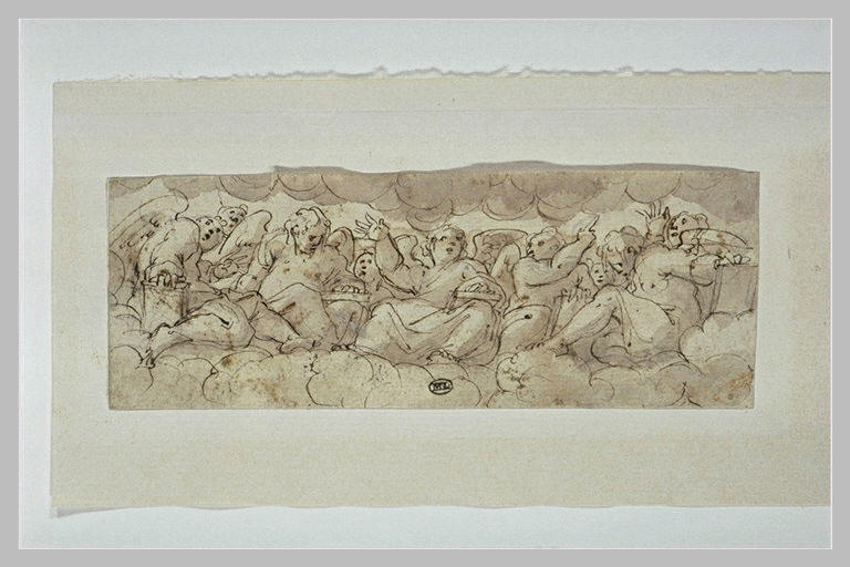 Choeur d'anges sur des nuages_0