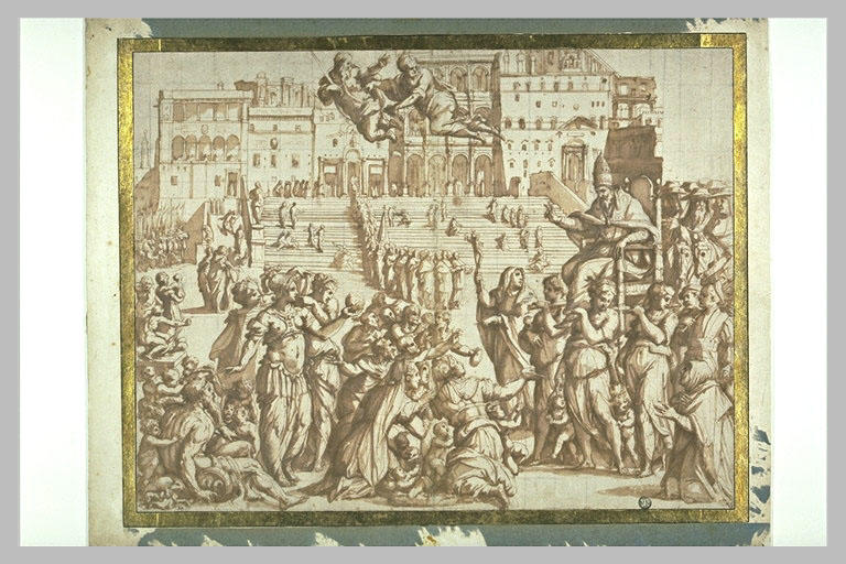 Entrée à Rome du Pape Grégoire XI_0
