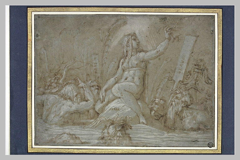 Divinités aquatiques : Thétis, Nérée, Adria, Glaucos_0