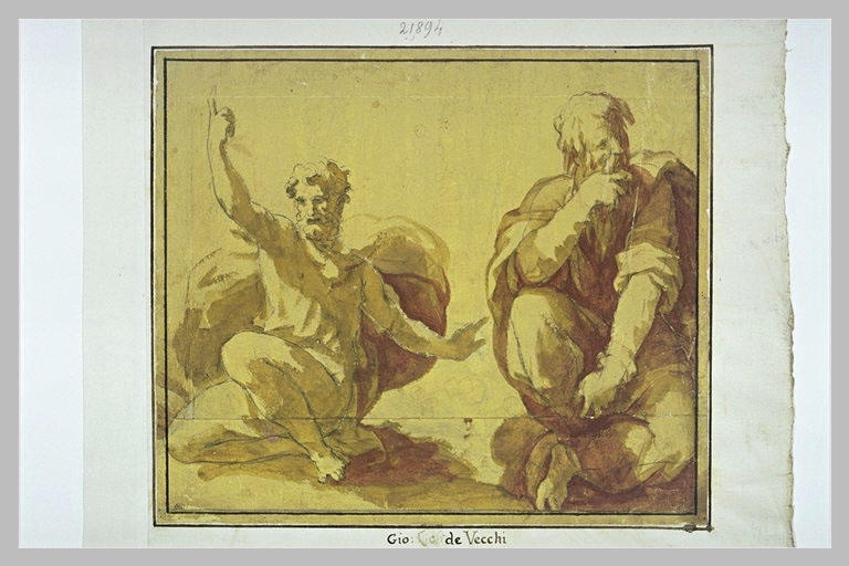 Etude pour les allégories de l'Automne et de l'Hiver_0