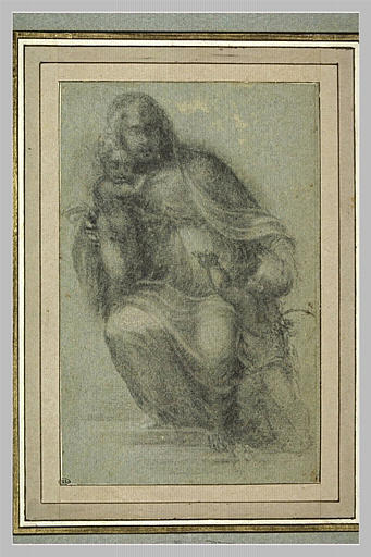 Vierge à l'Enfant avec le petit saint Jean_0