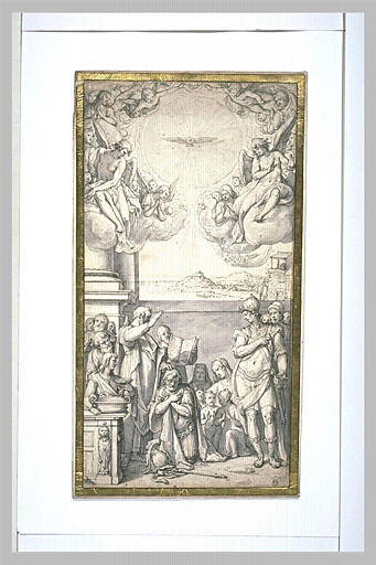 Le baptême du centurion Cornélius par saint Pierre, à Césarée_0