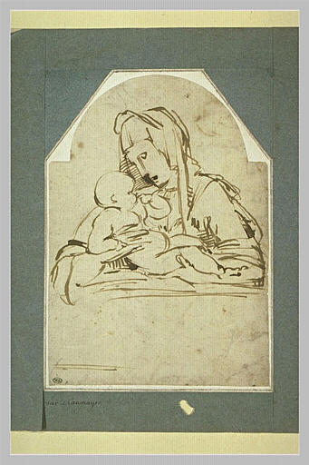 Etude d'une Vierge à l'Enfant_0