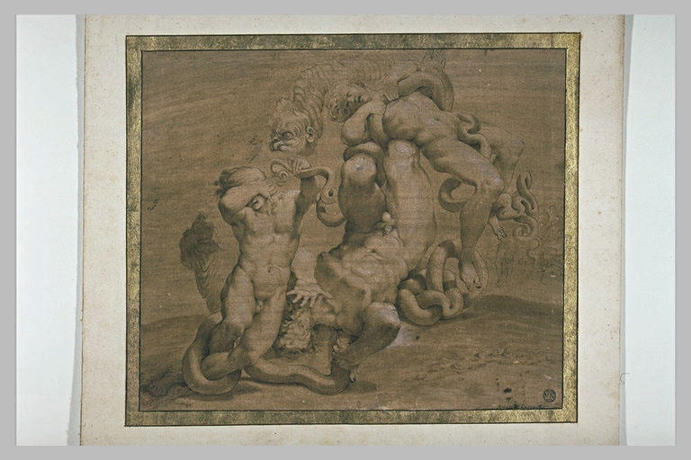 Laocoon et ses deux enfants saisis par les serpents_0
