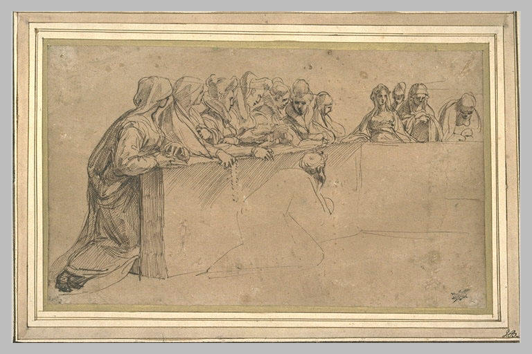 Scène dans une église_0