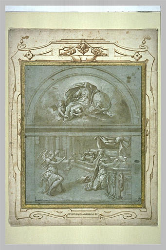 L'Annonciation avec Dieu le Père et le Saint Esprit_0