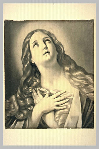 Buste de la Madeleine en extase_0