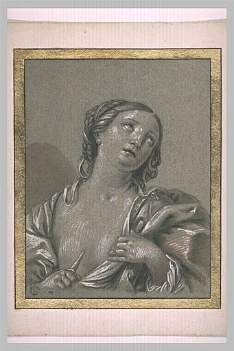 Lucrèce se donnant la mort_0