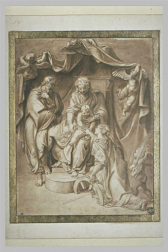 Le mariage mystique de sainte Catherine d'Alexandrie_0