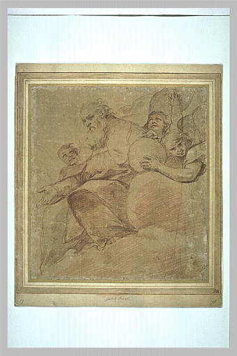 Dieu le Père entouré d'anges_0