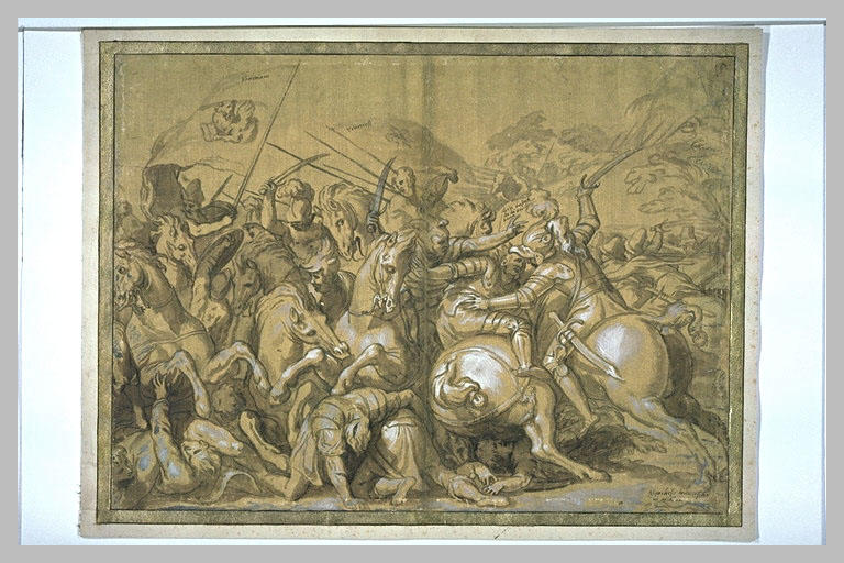 Bataille avec des cavaliers_0