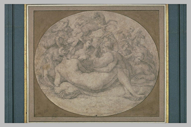 Apollon et les Muses sur le Parnasse, dit aussi La Musique_0