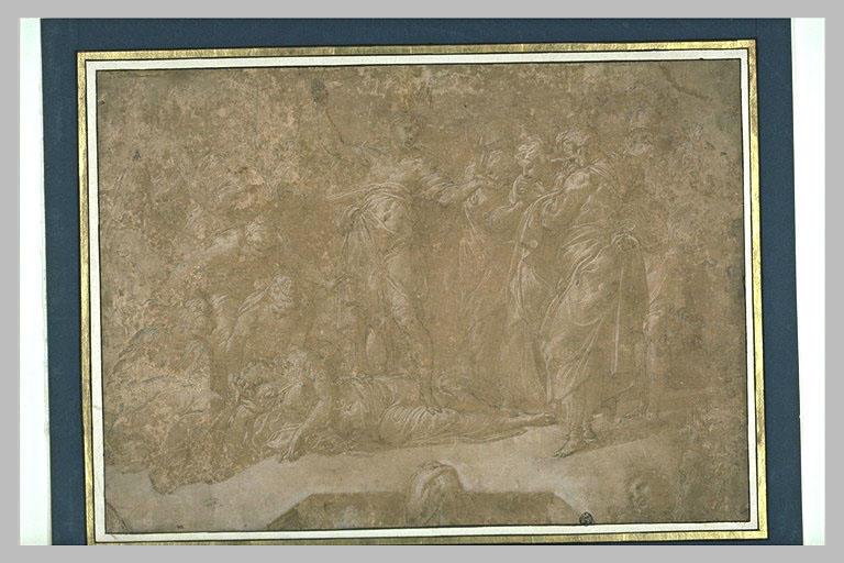 Brutus jurant de venger Lucrèce et de délivrer Rome des Tarquins_0