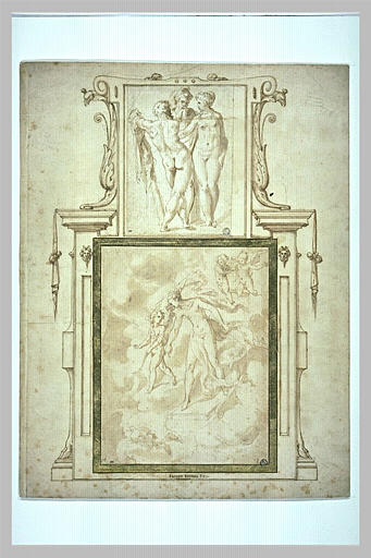 Hercule, Omphale (?) et un vieil homme_0
