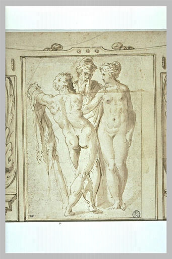 Hercule, Omphale (?) et un vieil homme_1