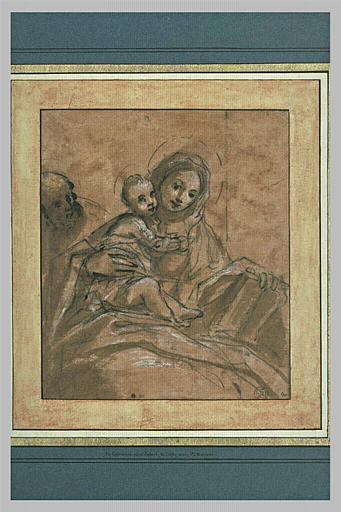 La Sainte Vierge tenant l'Enfant Jésus et un livre ouvert_0