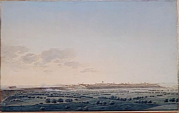 Première vue de la ville de Lodi le 10 mai 1796 ; Première vue de la ville de Lodi - combat d'avant-garde en avant de la ville, 10 mai 1796 (autre titre )_0