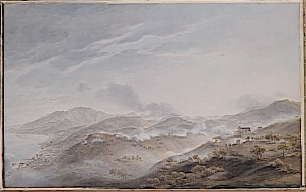 Vue de Voltri le 10 avril 1796 ; Vue de la ville de Voltri défendue par le général Cervoni avec 3000 français contre 10000 autrichiens le 10 avril 1796 (autre titre)_0