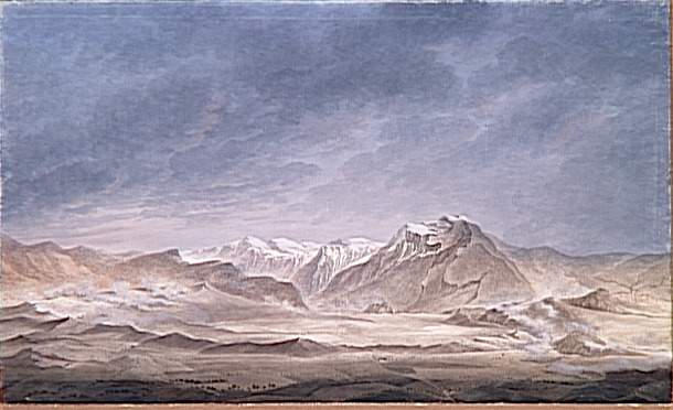 Vue générale du terrain de Rivoli prise du Mont Mascato le 14 janvier 1797 ; Vue générale du terrain de Rivoli prise du Mont Moscato où sont indiqués les derniers moments de la bataille et la défaite du corps de Lusignan le 14 janvier 1797 (autre titre)_0
