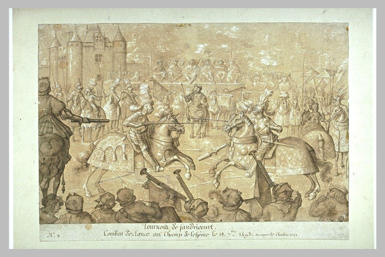 Le tournoi de Sandricourt, combat du 18 septembre 1493_0