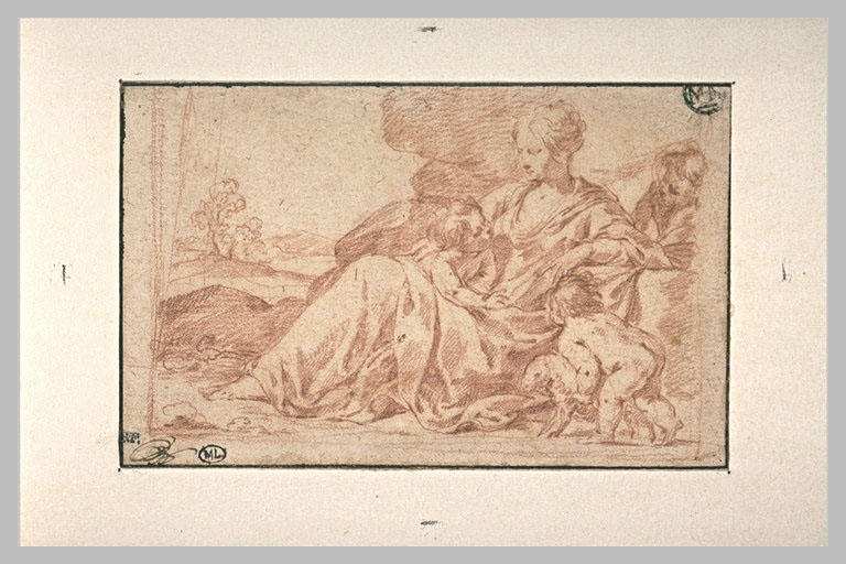 La Sainte Famille et le petit saint Jean_0