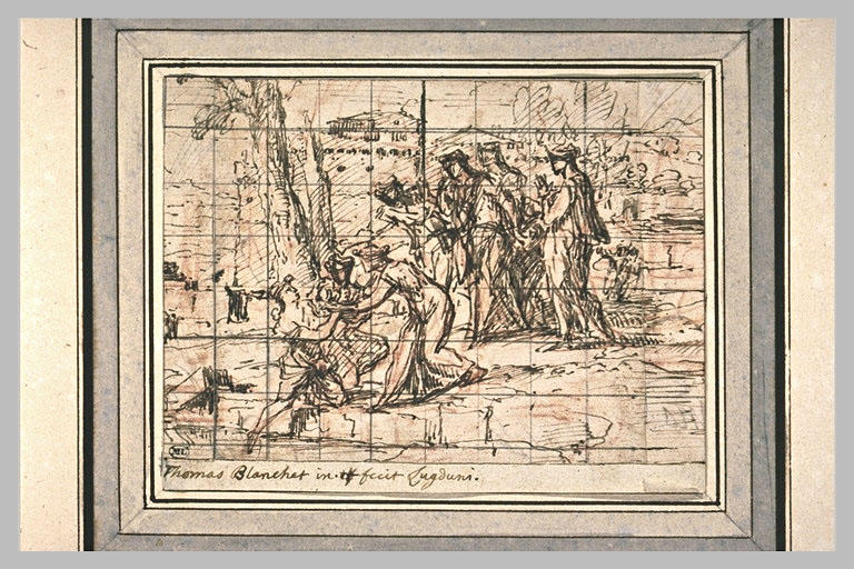 Moïse sauvé des eaux et présenté à la fille de Pharaon_0