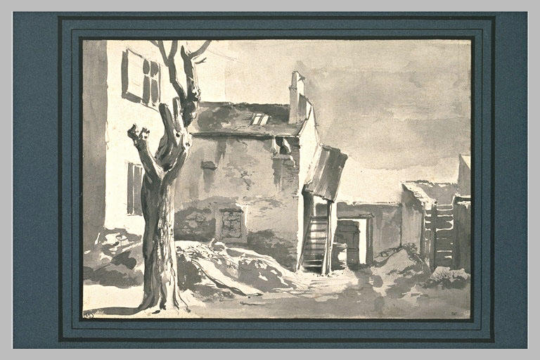 Intérieur d'une cour_0