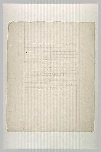 Projet d'inscription pour la statue équestre de Louis XV_0