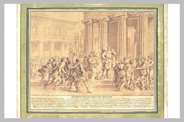 Lycurgue blessé dans une sédition_0