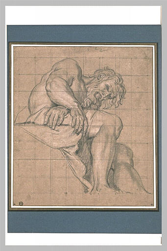 Esclave assis, tourné vers la droite ; Titan (autre titre)_0