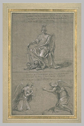 Allégorie de la Foi et deux anges_0