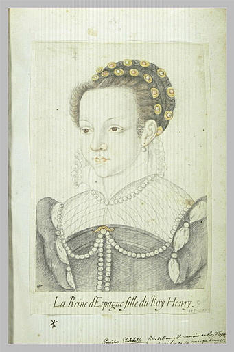 Portrait d'Elisabeth de France, reine d'Espagne_0
